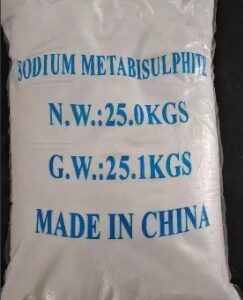 Sodium metabisulfite, CAS:7681-57-4