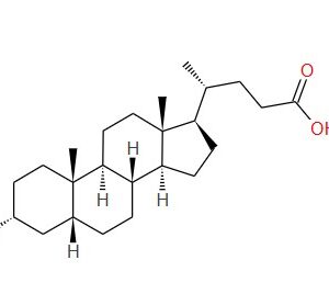 Lithocholic Acid, CAS:434-13-9